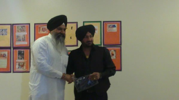 New Punjabi School - surprise visit from Malkit Singh (2)
