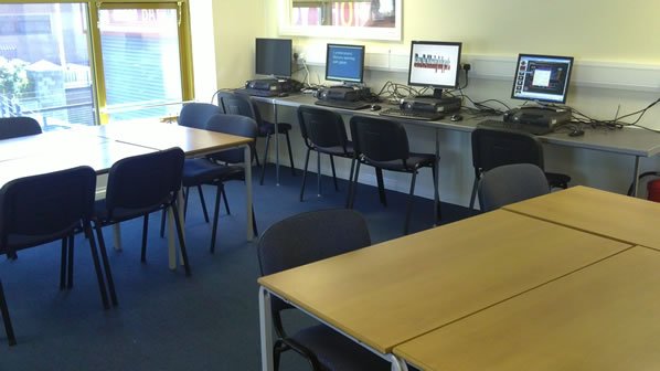 New Punjabi School - view of a classroom